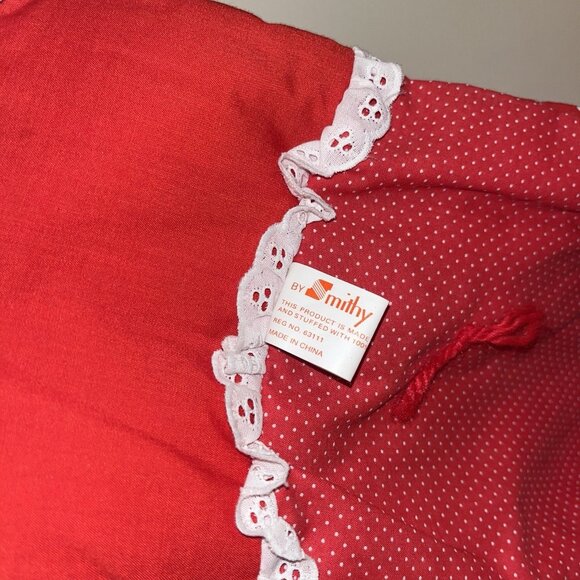 Mithy 3D Plush Mouse Christmas Stocking Santa Hat Rare Vintage Stuffed Animal - Picture 6 of 10